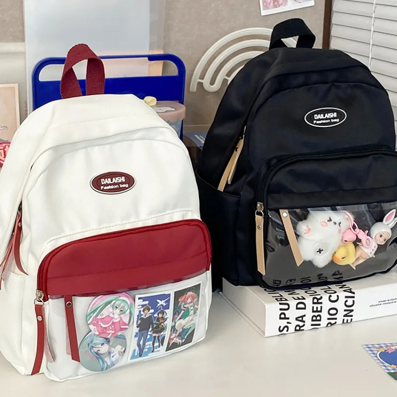 Canvas Backpack Casual - Teenage Girls Display Backpacks Ita Bag