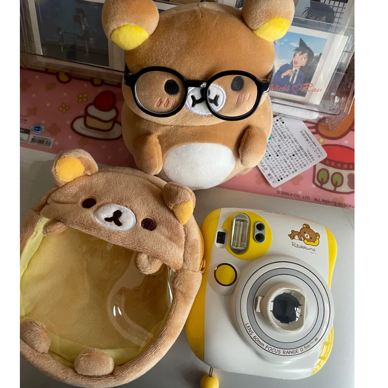 Mini Backpack Purse - San X Rilakkuma Plush Mini Backpack