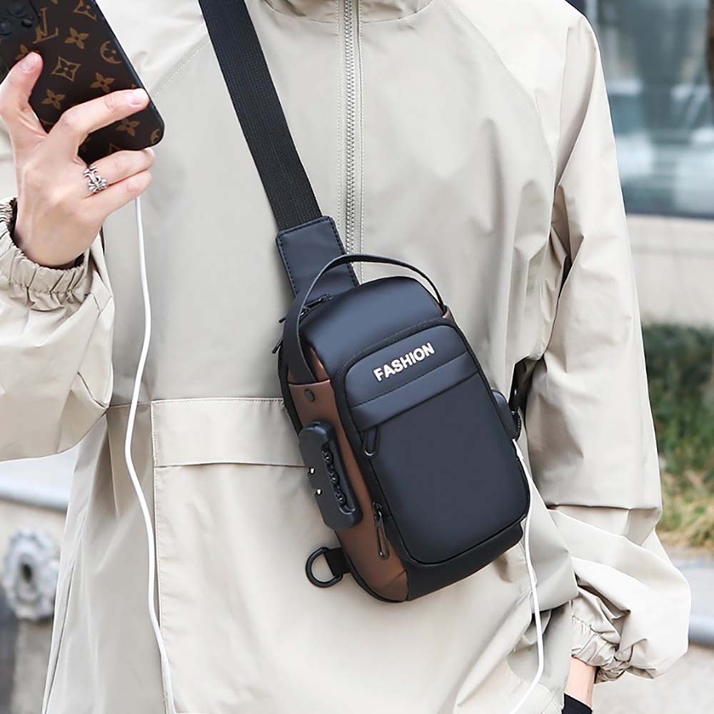 Men Cross body Bag Sling Backp - Sling Backpack Shoulder incelemesi ve fiyatı