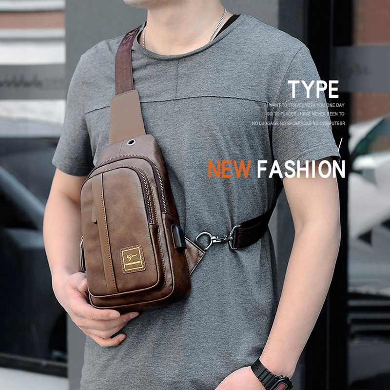 Portable Chest Bag for Man Fas - Mini Backpack Purse incelemesi ve fiyatı