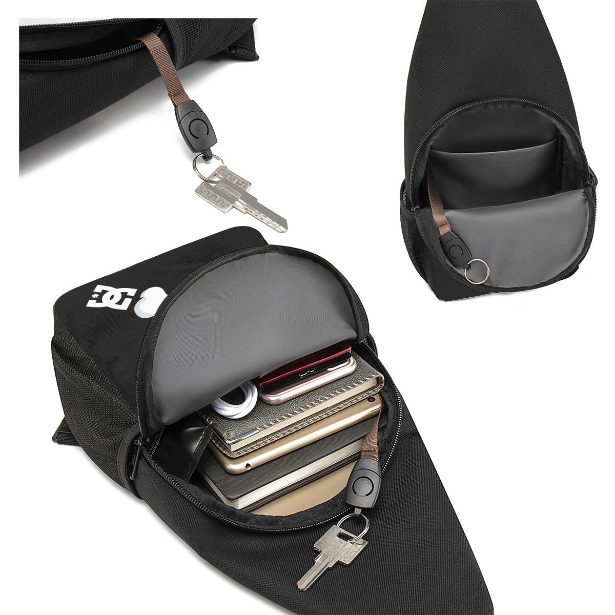 Ken Block Skull 43 Chest Bag M - Sling Backpack Shoulder incelemesi ve fiyatı