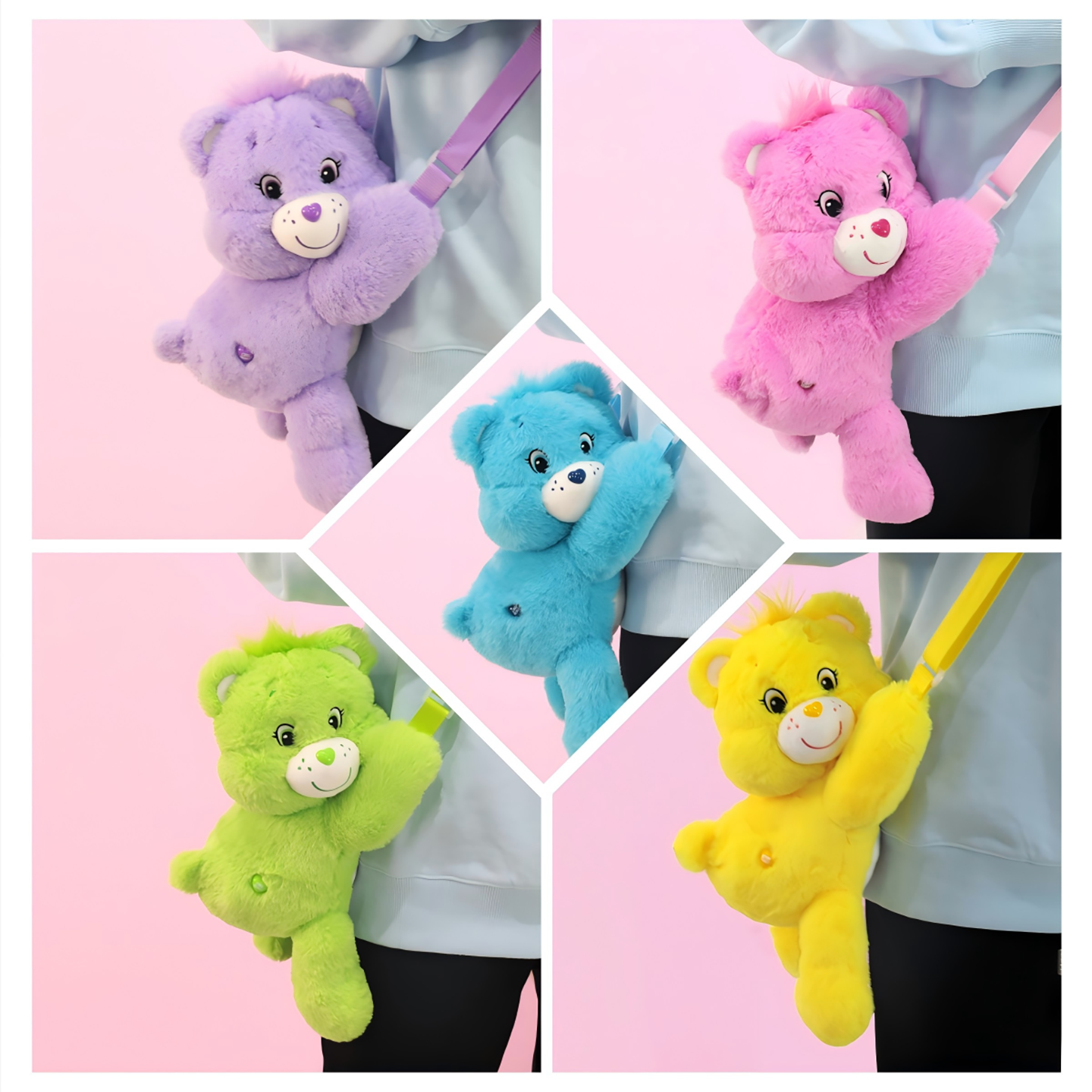 Care Bears Cute Plush Crossbod - Mini Backpack Purse incelemesi ve fiyatı