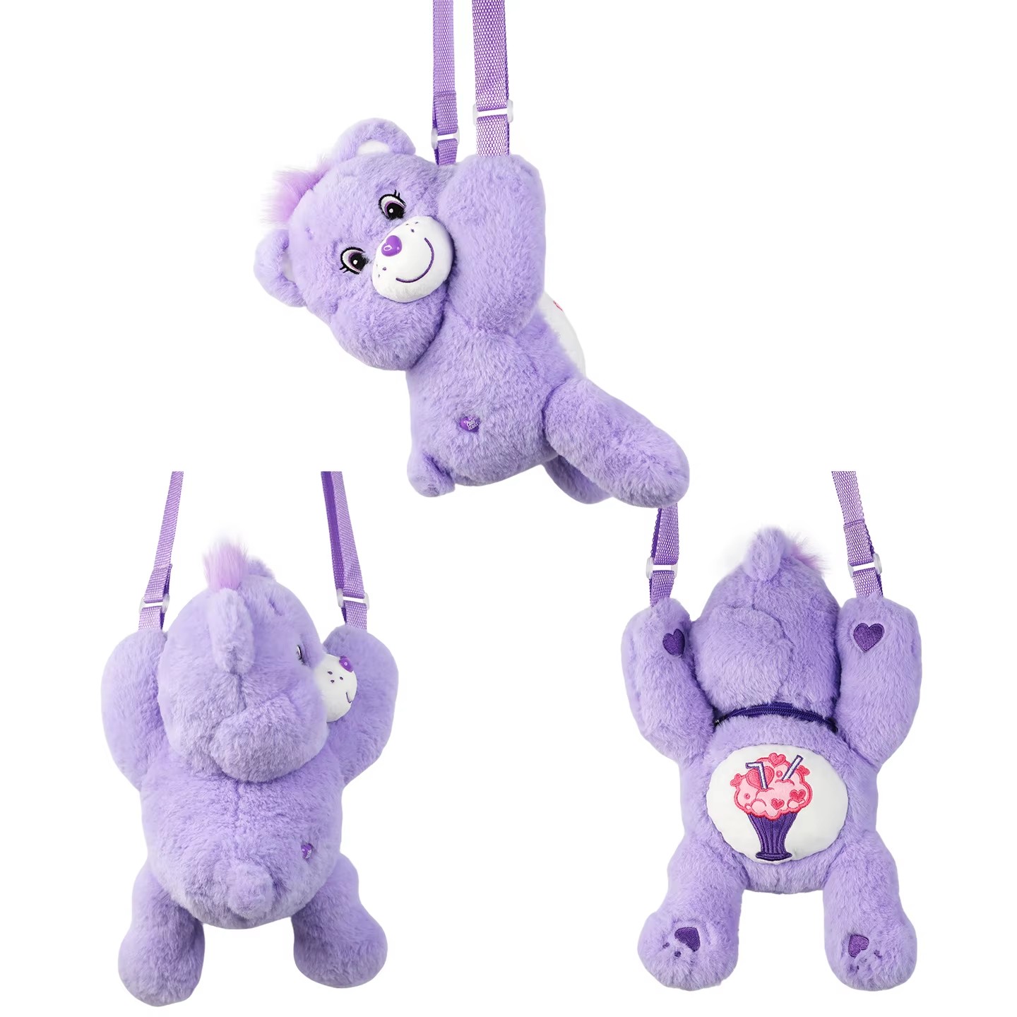 Care Bears Cute Plush Crossbod - Mini Backpack Purse incelemesi ve fiyatı