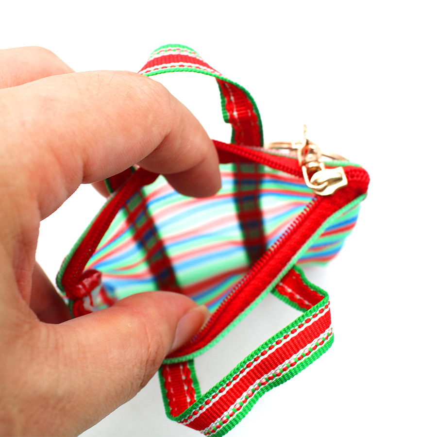 1Pc Key chain Fishing Net Bag  - Mini Backpack Purse incelemesi ve fiyatı