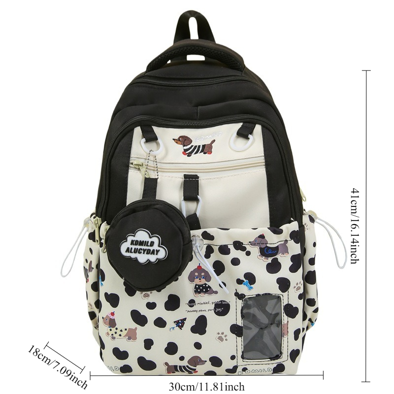 Sweet College Style Spliced Ba - School Backpack Teen incelemesi ve fiyatı
