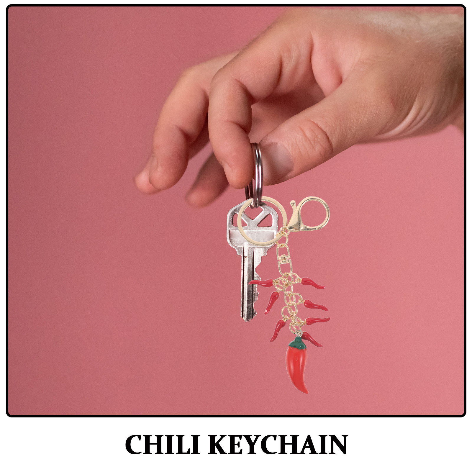 2Pcs Kawaii Chili Pepper Keych - Mini Backpack Purse incelemesi ve fiyatı