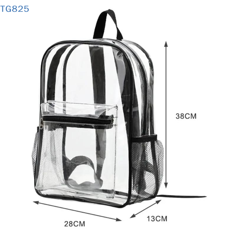 【AN】【AN】Transparent PVC Outdoo - Canvas Backpack Casual incelemesi ve fiyatı