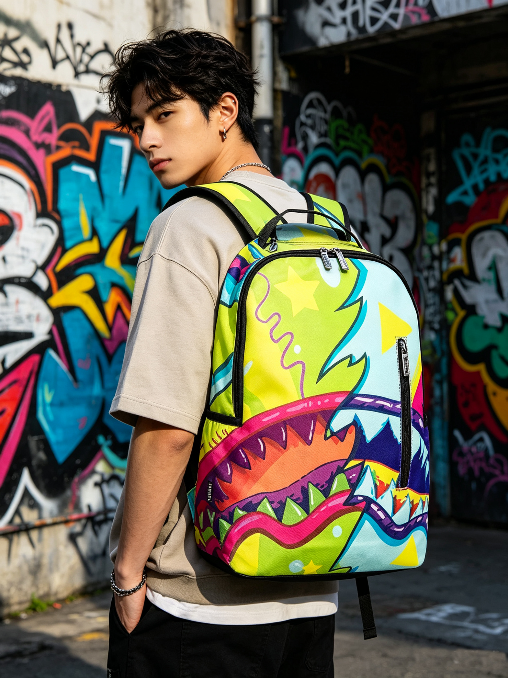 New Trendy Street-Style Design - Fashion Backpack Women incelemesi ve fiyatı