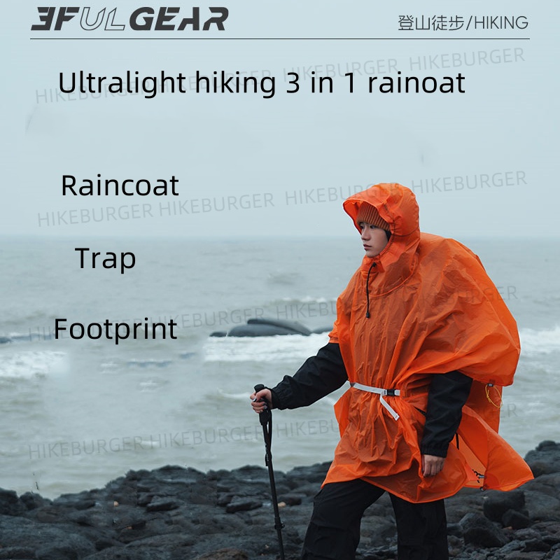 3F UL GEAR 3 in1 Rain Poncho O - Rain Cover Backpack incelemesi ve fiyatı