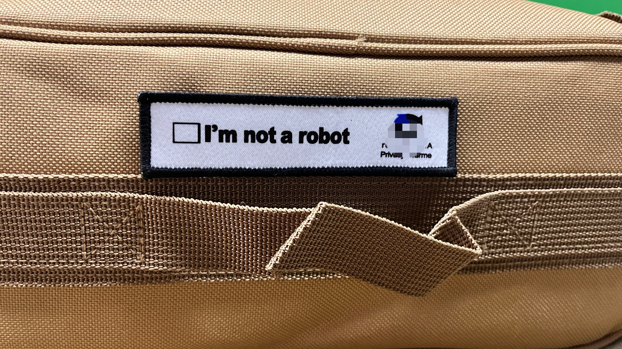 I'm Not A Robot Tactical Patch - Rucksack Military Style incelemesi ve fiyatı