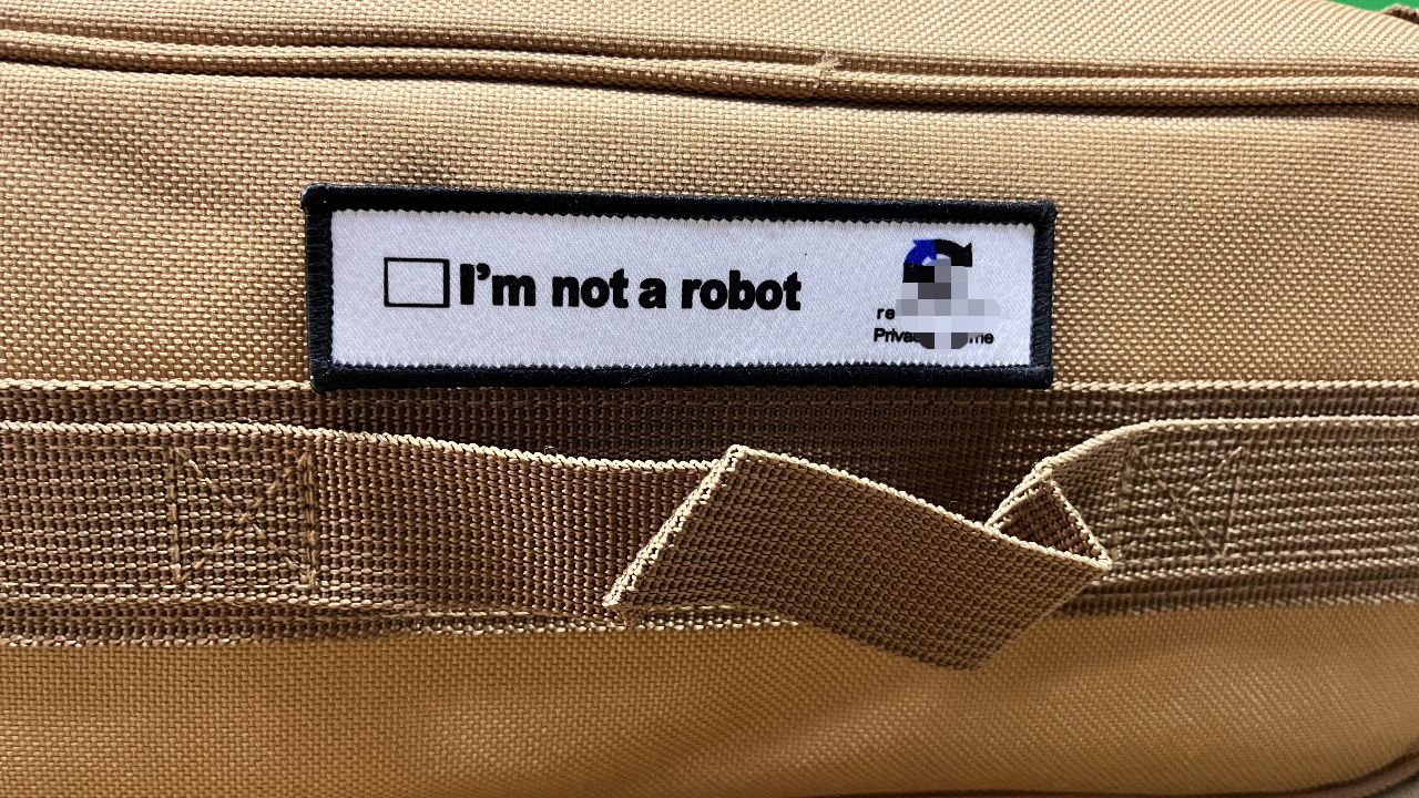 I'm Not A Robot Tactical Patch - Rucksack Military Style incelemesi ve fiyatı