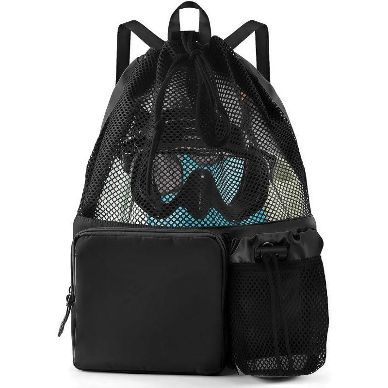 Large Capacity Mesh Drawstring - Drawstring Gym Bag incelemesi ve fiyatı