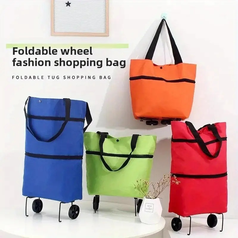 Foldable Portable Shopping Car - Foldable Backpack Small incelemesi ve fiyatı