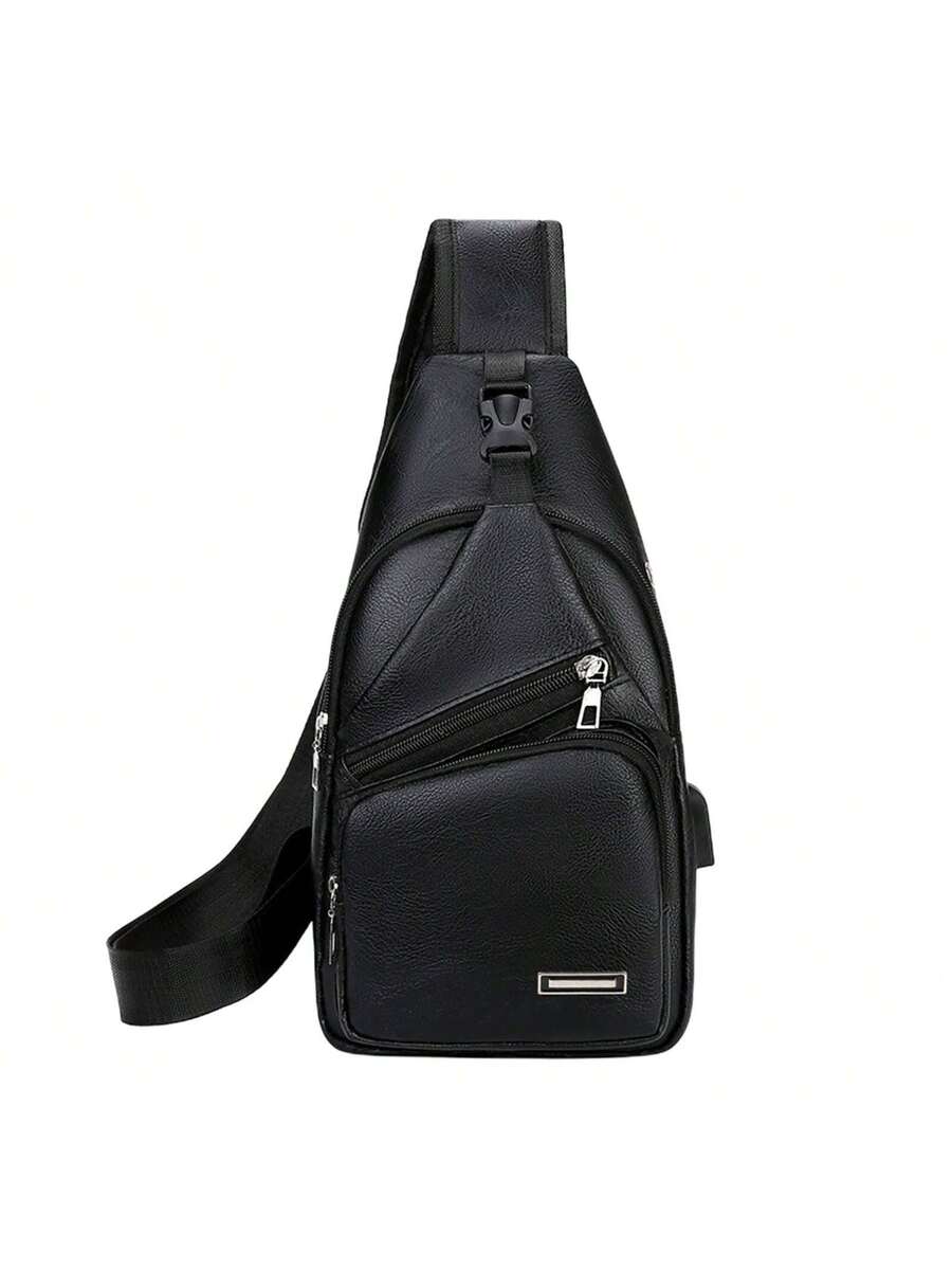 Mens Sling Bag With USB Port,  - Sling Backpack Shoulder incelemesi ve fiyatı