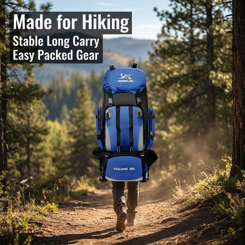 90-liter waterproof hiking bac - Rucksack Military Style incelemesi ve fiyatı