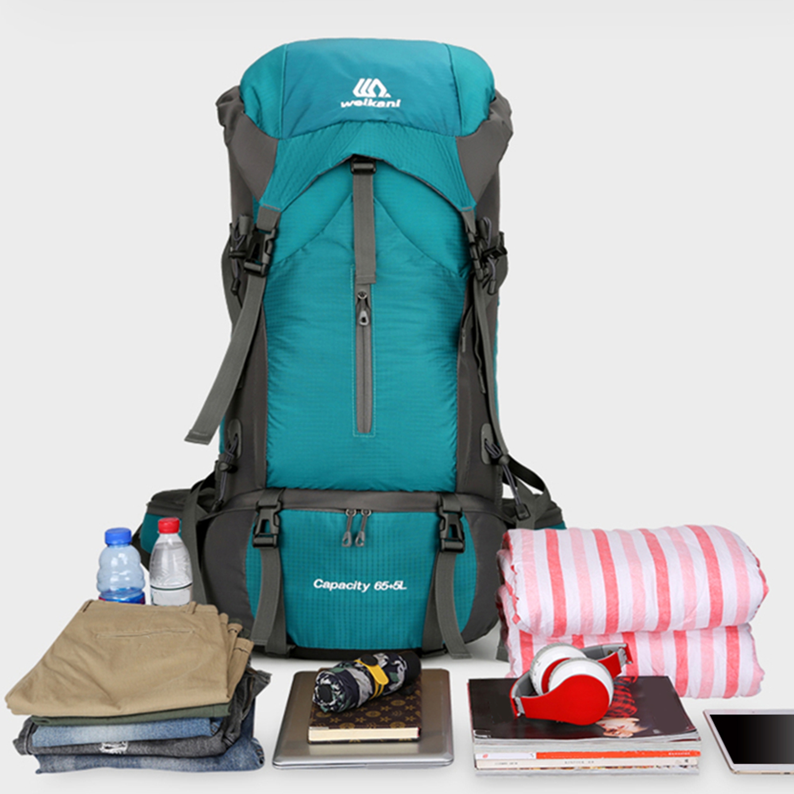 70L Extra Large Backpack for 3 - Rain Cover Backpack incelemesi ve fiyatı