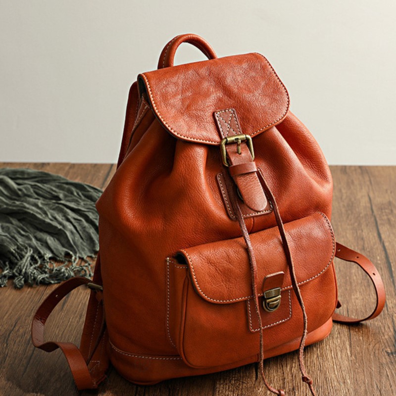 Johnature Leisure Travel Bag N - Leather Backpack Vintage incelemesi ve fiyatı