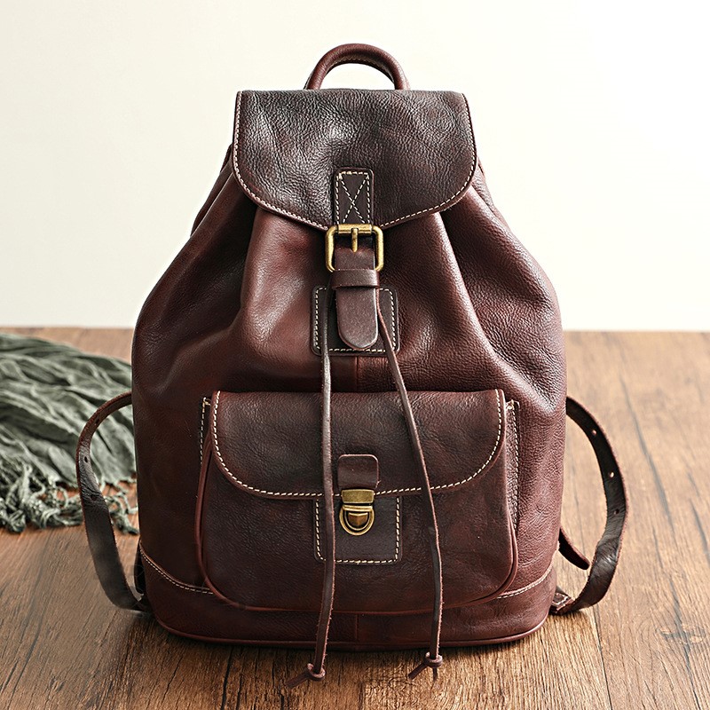 Johnature Leisure Travel Bag N - Leather Backpack Vintage incelemesi ve fiyatı