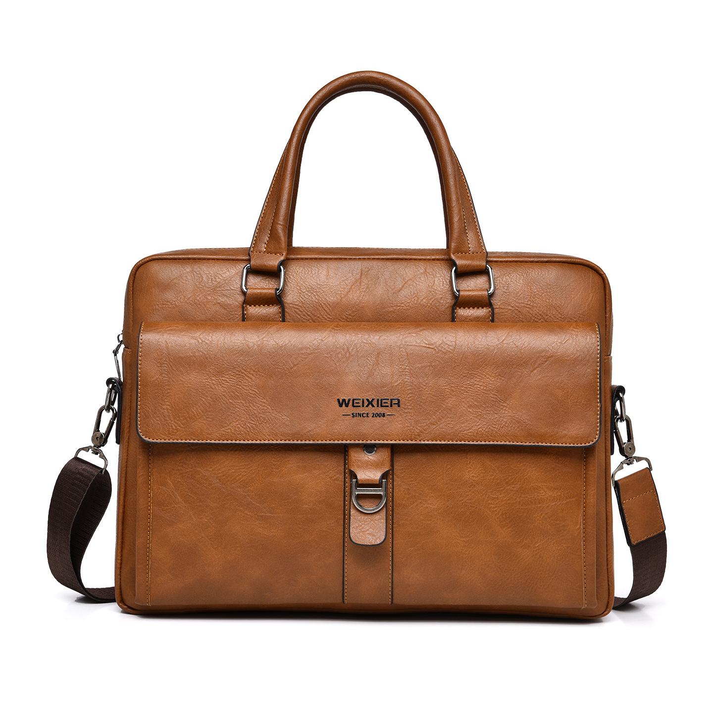 Vintage Dark Brown PU Leather  - Laptop Backpack 15.6 incelemesi ve fiyatı