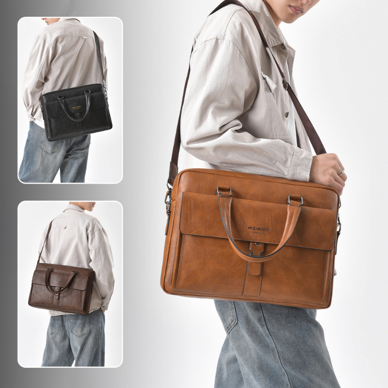 Vintage Dark Brown PU Leather  - Laptop Backpack 15.6 incelemesi ve fiyatı