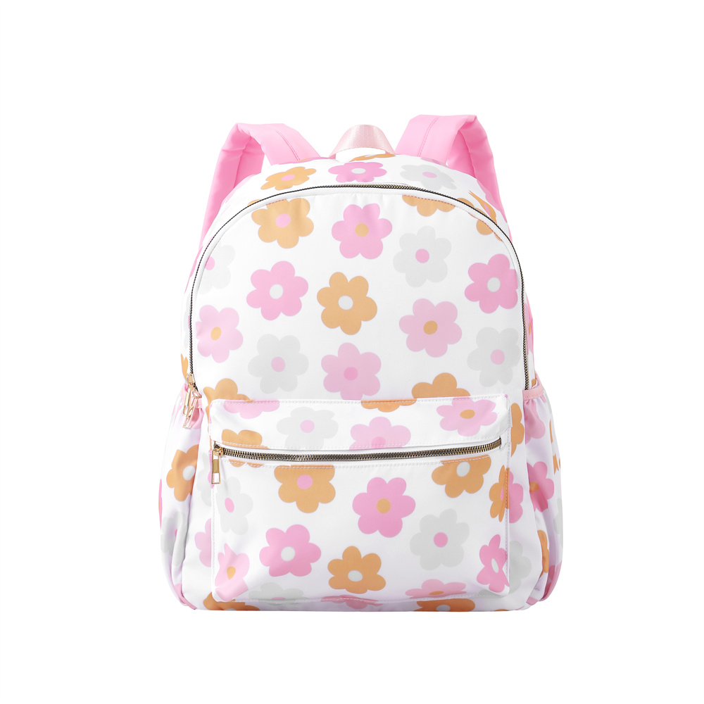 Floral Nylon Backpack For Kids - School Backpack Teen incelemesi ve fiyatı