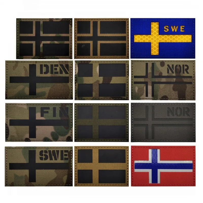 Flag Tactical Patches Norway D - Rucksack Military Style incelemesi ve fiyatı
