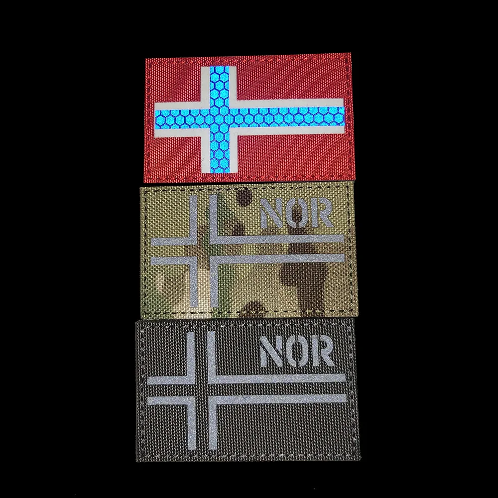 Flag Tactical Patches Norway D - Rucksack Military Style incelemesi ve fiyatı