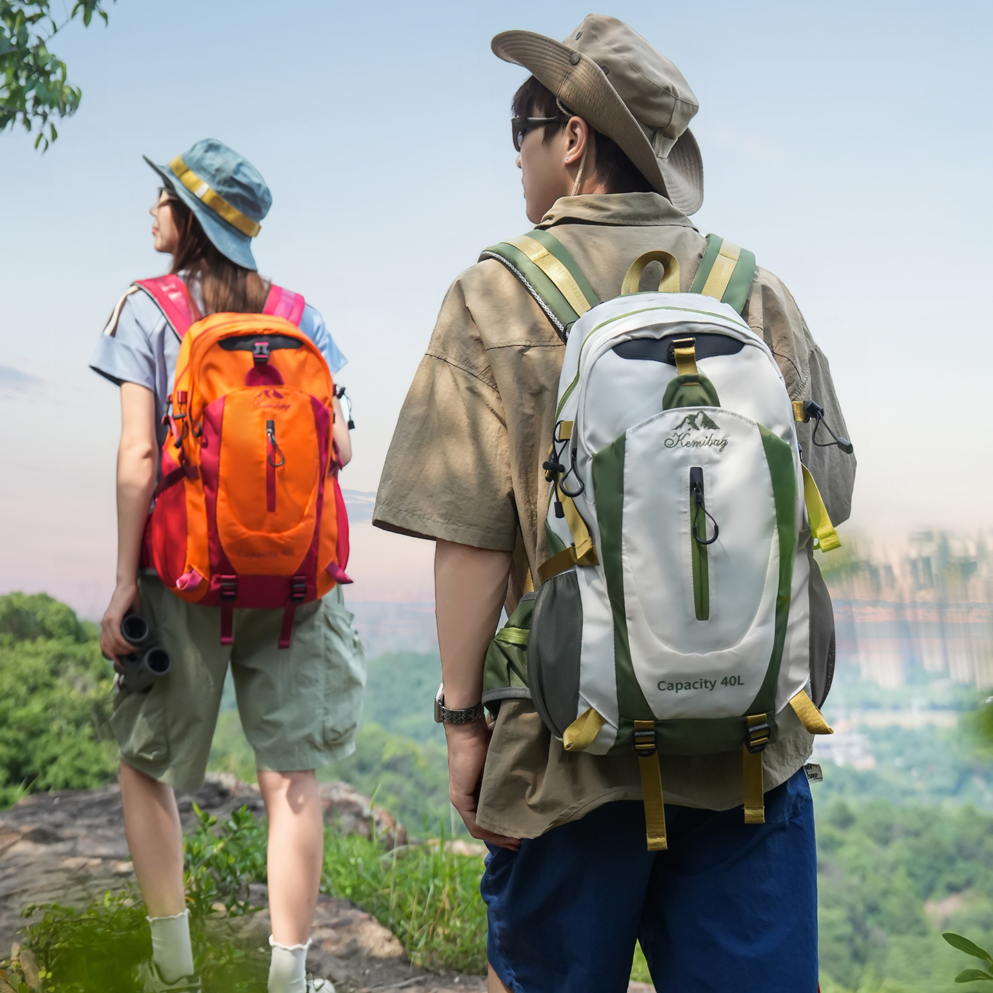 Mountain-inspired color-block  - Hiking Backpack Waterproof incelemesi ve fiyatı