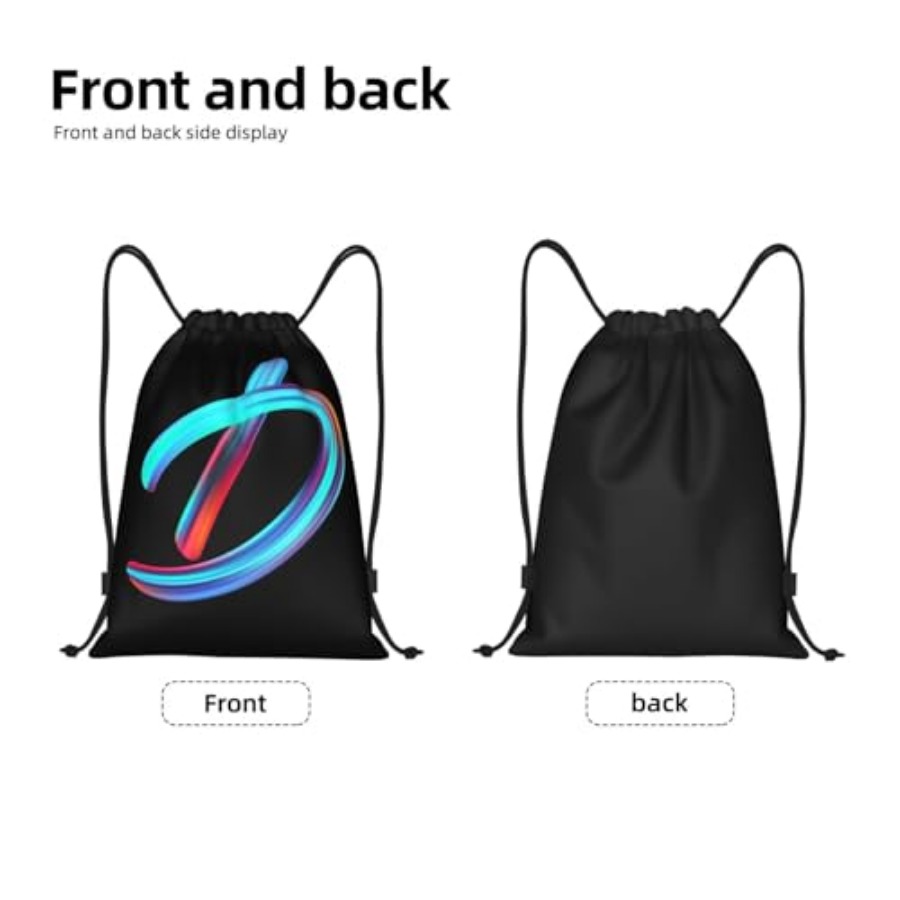 Drawstring Bags Initial Drawst - Drawstring Gym Bag incelemesi ve fiyatı